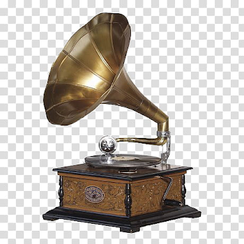 brown and black phonograph art transparent background PNG clipart ...