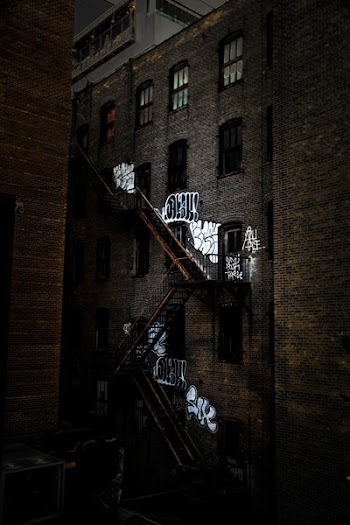 Brown and Black Wall