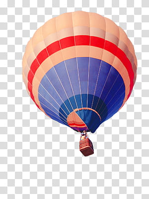 , brown and blue hot air balloon transparent background PNG clipart