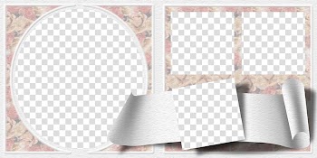 Brown and gray frame illustration, Frames Collage montage , Hd Frame Background transparent background PNG clipart