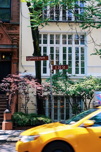 Brown and Gray Street Signs