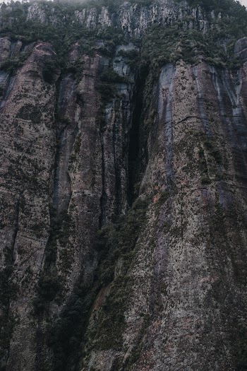 Brown and Green Mountain