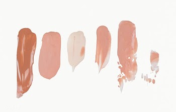 Brown and pink brush strokes | Free stock illustration - 583783