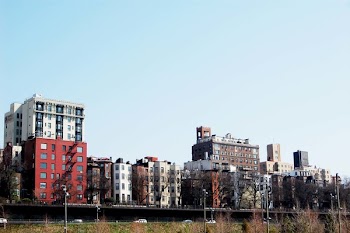 Brown and Red Concrete Buildings