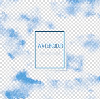 Brown and white background with text overlay, Blue clouds transparent background PNG clipart