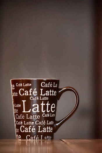 Brown and White Ceramic Mug