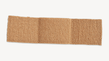 Brown band-aid collage element psd | Free PSD - rawpixel