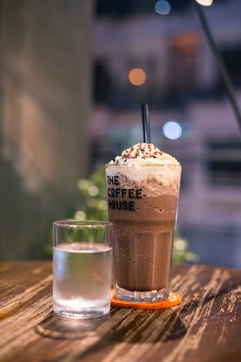 Brown Beverage on Table