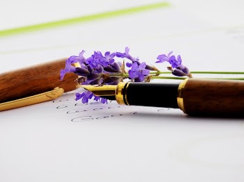 Brown Black and Brass Fountain Pen