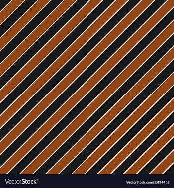 Brown black seamless diagonal stripe pattern vector image