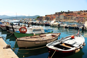 Brown Boat on Body of Water