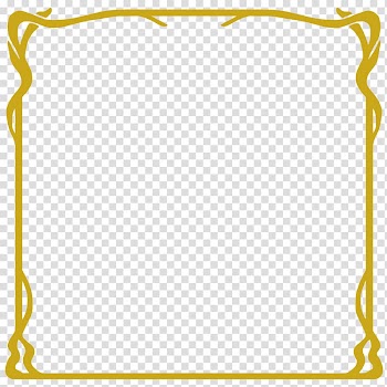 Brown border illustration, Borders and Frames Art Nouveau Frames Art Deco, text box frame transparent background PNG clipart