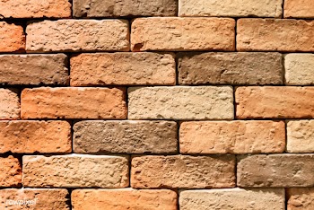 Brown brick wall textured wallpaper vector | Free stock vector - 539581