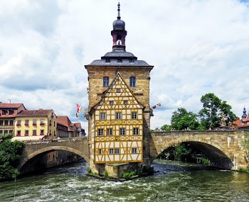 Brown Bricked Bridge