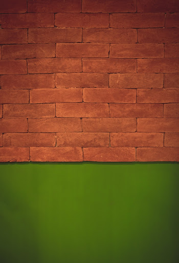 Brown Bricked Wall