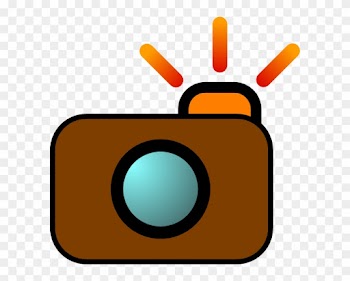 Brown Camera Clip Art