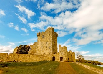 Brown Castle Near Body of Water