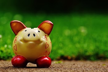 Brown Ceramic Piggy Bank