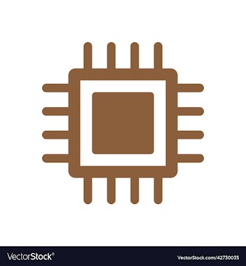 brown chip icon or logo