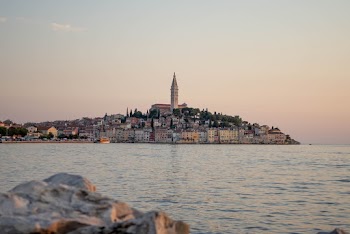 Brown Church Near Sea