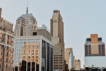 brown City Place high rise building