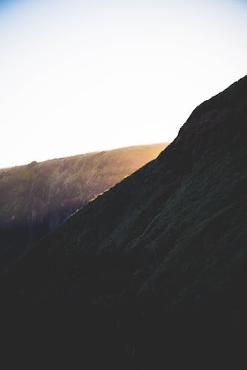 brown cliff during sunrise