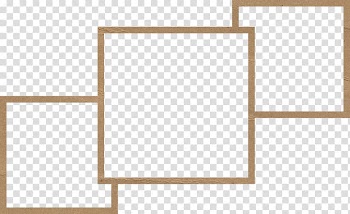 Brown collage frame illustration, Drawing frame, Sketch frame silhouette,Wooden frames transparent background PNG clipart