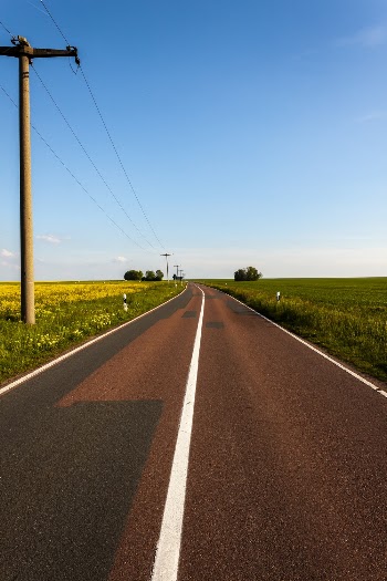 Brown Concrete Road 