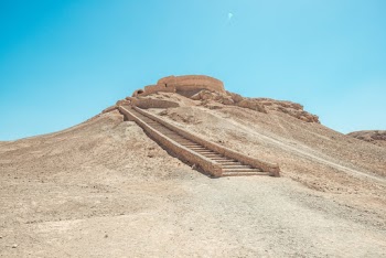 Brown Concrete Staircase