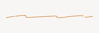 Brown doodle line, squiggle clipart | Free Vector - rawpixel