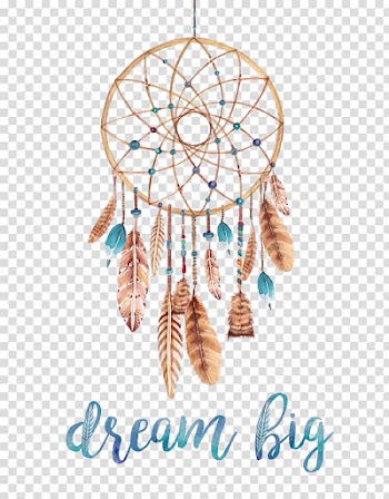 Brown dreamcatcher decor, Dreamcatcher Poster Watercolor painting Printmaking Printing, boho transparent background PNG clipart