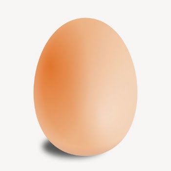 Brown egg clipart, collage element | Free PSD - rawpixel
