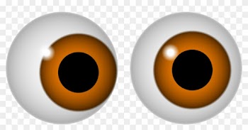 Brown - Eyeball - Clipart - Brown Eyes Clipart Gif