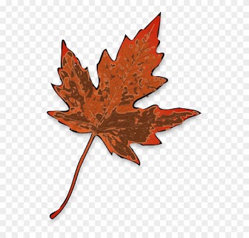 Brown Fall Leaf Clip Art - Maple Leaf Clip Art