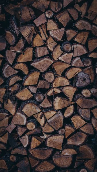 brown firewood cor d