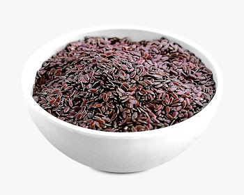 Brown Flaxseed isolated on off white | Free Photo - rawpixel