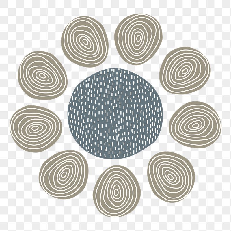 Brown flower png sticker, patterned | Free PNG - rawpixel