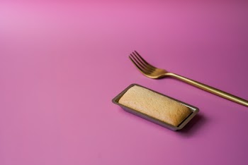 Brown Fork Beside Cake