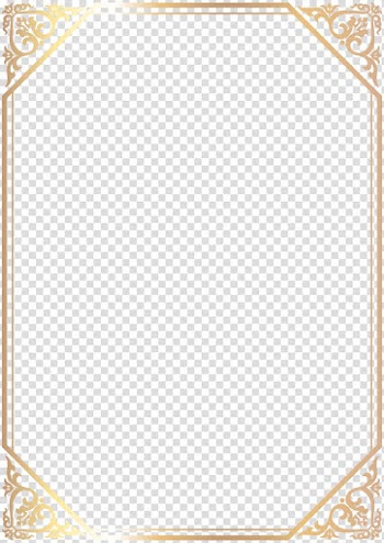 Brown frame, Border Frame transparent background PNG clipart
