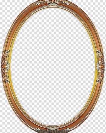 Brown frame, frame Circle Wood, Round Frame transparent background PNG clipart