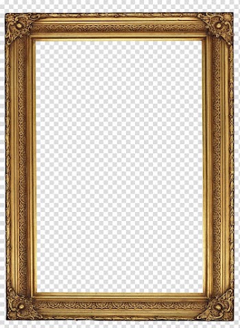 Brown frame, Frames Gold Decorative arts Ornament, wooden frame transparent background PNG clipart
