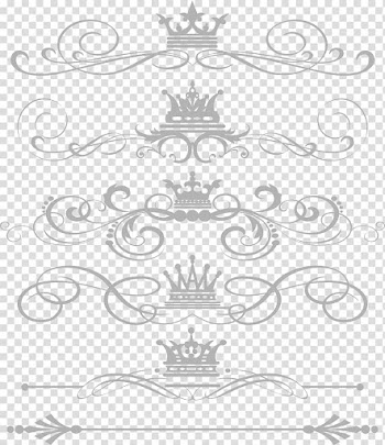 Brown frame illustrations, Illustration, HD Crown separator free transparent background PNG clipart