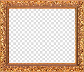 , brown frame transparent background PNG clipart