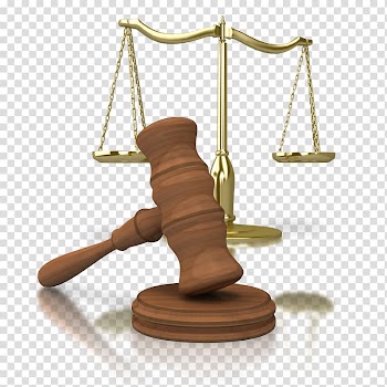 Brown gavel beside scale, Judge PowerPoint animation Presentation , law transparent background PNG clipart