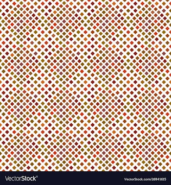 Brown geometrical seamless square pattern vector image