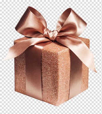 Brown gift box, Paper Gift Wrapping Decorative box Ribbon, Dark gold atmosphere gift box decoration pattern transparent background PNG clipart