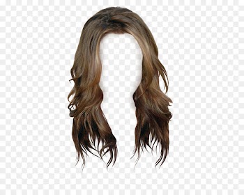 Brown hair Wig Long hair - wig 