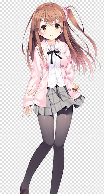 Brown haired anime character, Anime music video Mangaka ACG, Anime transparent background PNG clipart