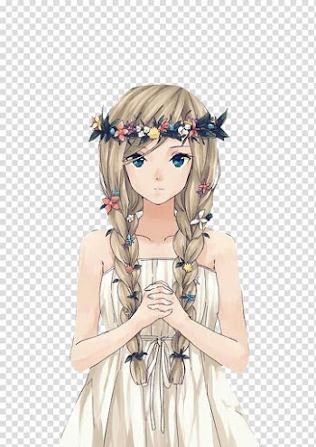 Brown-haired female anime character, Anime Drawing Manga Sketch, Animation transparent background PNG clipart