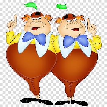 Brown-haired twins illustration, Alice in Wonderland Queen of Hearts White Rabbit Cheshire Cat, TINKERBELL transparent background PNG clipart